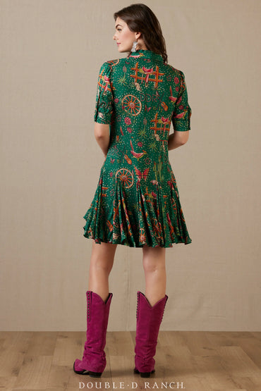 Double D Ranch Rhinestone Suits & Cowboy Boots Dress