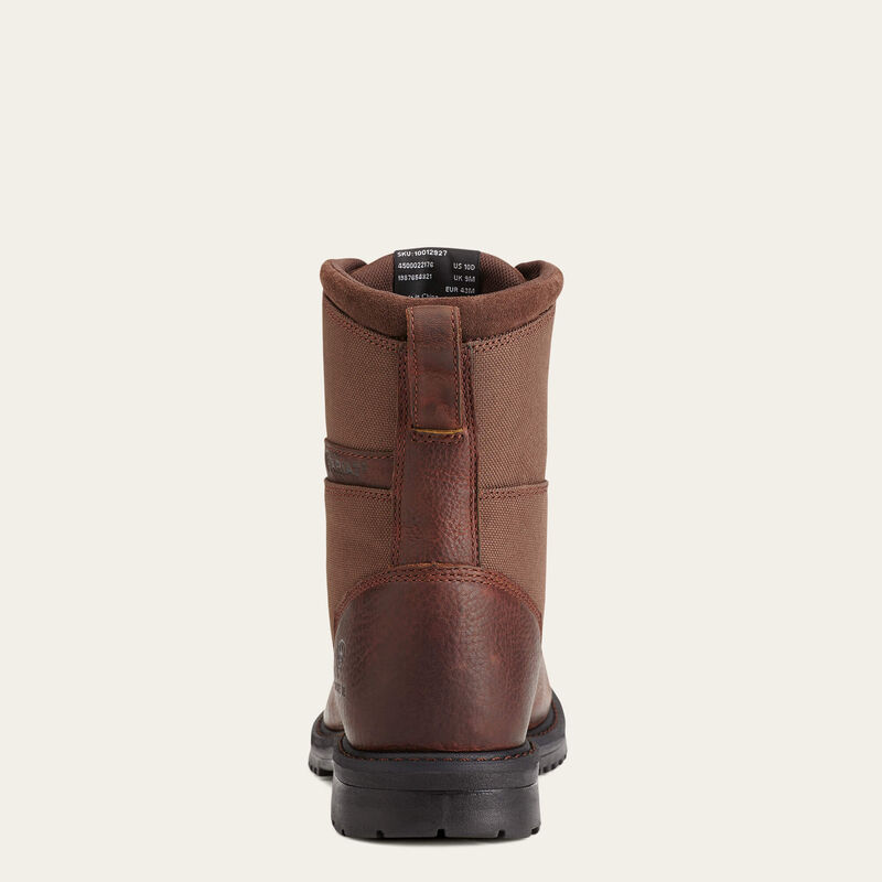 Ariat RigTek 8" Wide Square Toe Composite Toe Work Boots