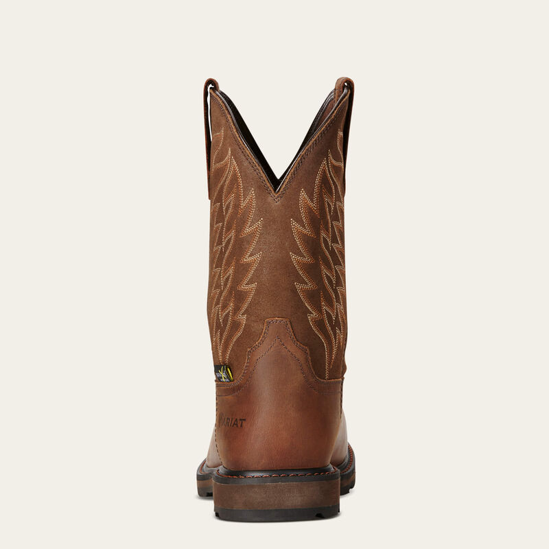 Ariat Groundbreaker Wide Square Toe MetGuard MetGaurd Steel Toe Work Boot