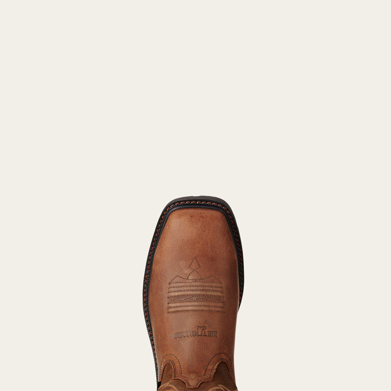 Ariat Groundbreaker Wide Square Toe MetGuard MetGaurd Steel Toe Work Boot