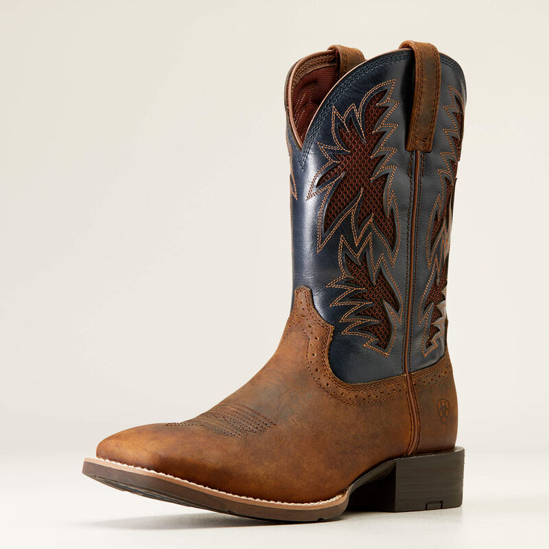 Ariat Bar Top Brown Sport Cool VentTek Cowboy Boots