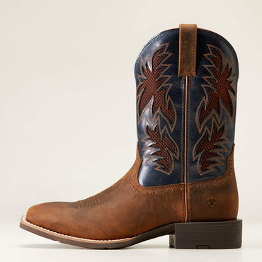 Ariat Bar Top Brown Sport Cool VentTek Cowboy Boots