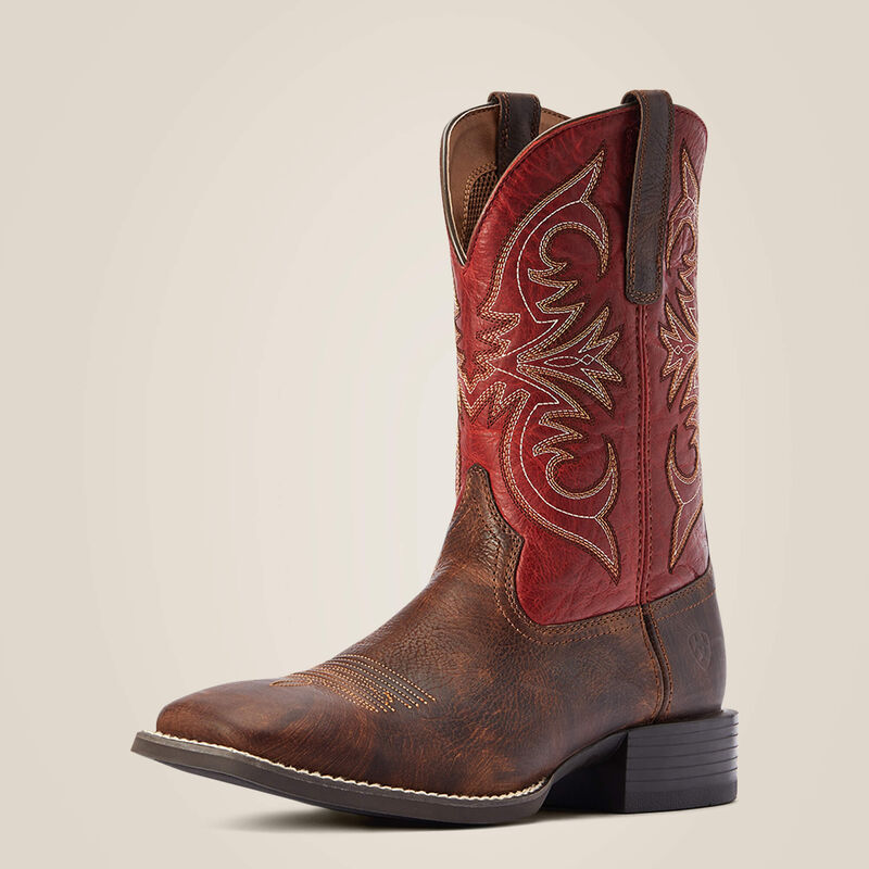 Ariat Matte Rebel Brown Sport Pardner Western Boots