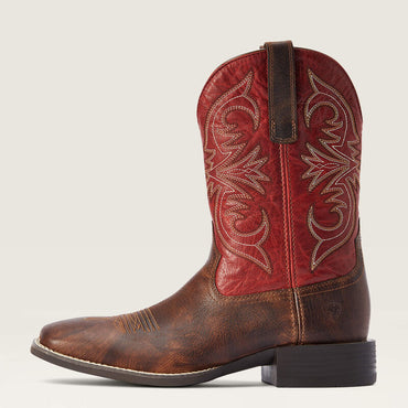 Ariat Matte Rebel Brown Sport Pardner Western Boots
