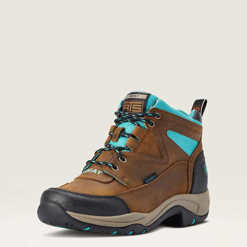 Ariat Weathered Brown Terrain Waterproof Boot