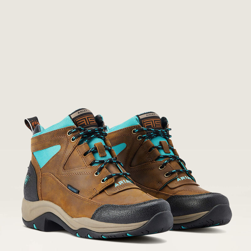 Ariat Weathered Brown Terrain Waterproof Boot