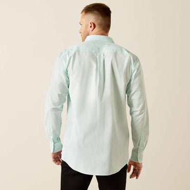 Ariat Mint Solid Slub Classic Fit Shirt