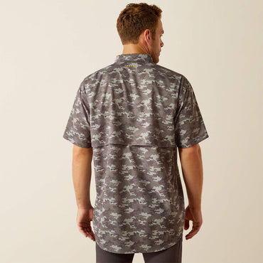 Ariat Charcoal Digi Camo Rebar Made Tough VentTEK DuraStretch Work Shirt