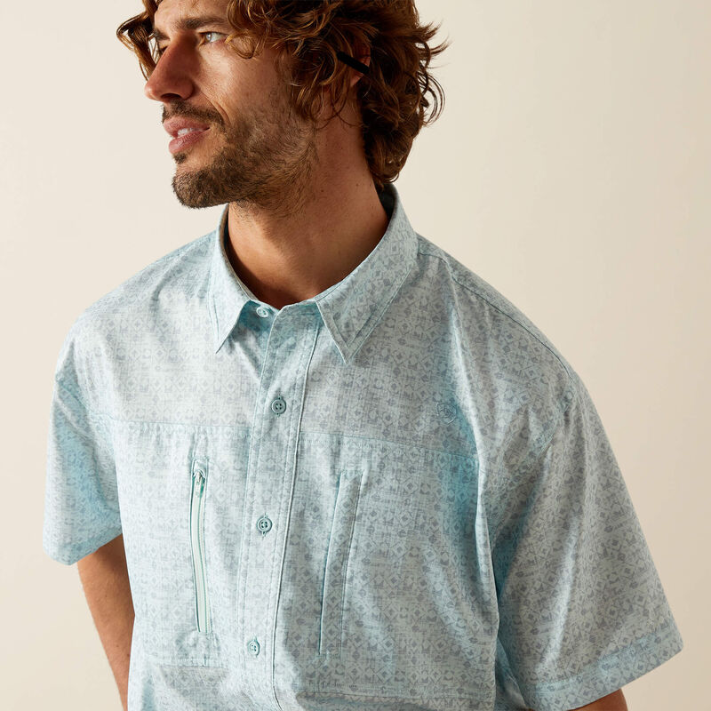 Ariat Blue VentTEK Classic Fit Shirt