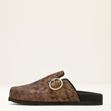Ariat Leopard Suede Country Mule