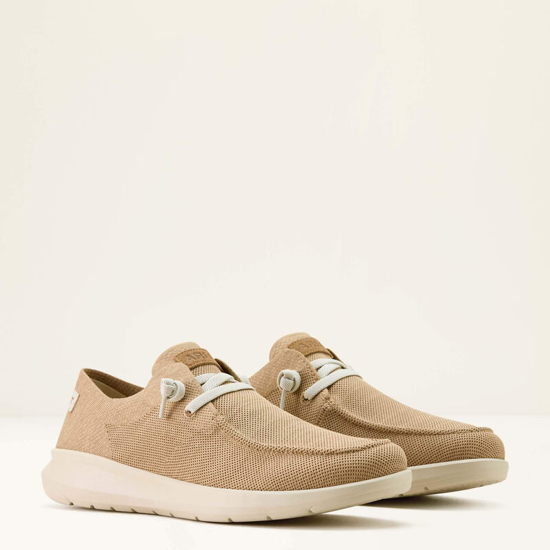 Ariat Light Tan Knit Hilo Shoes