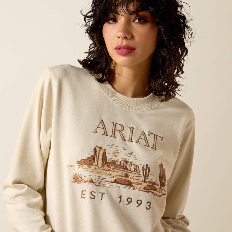 Ariat Summer Sand Essential Crew Sweatshirt