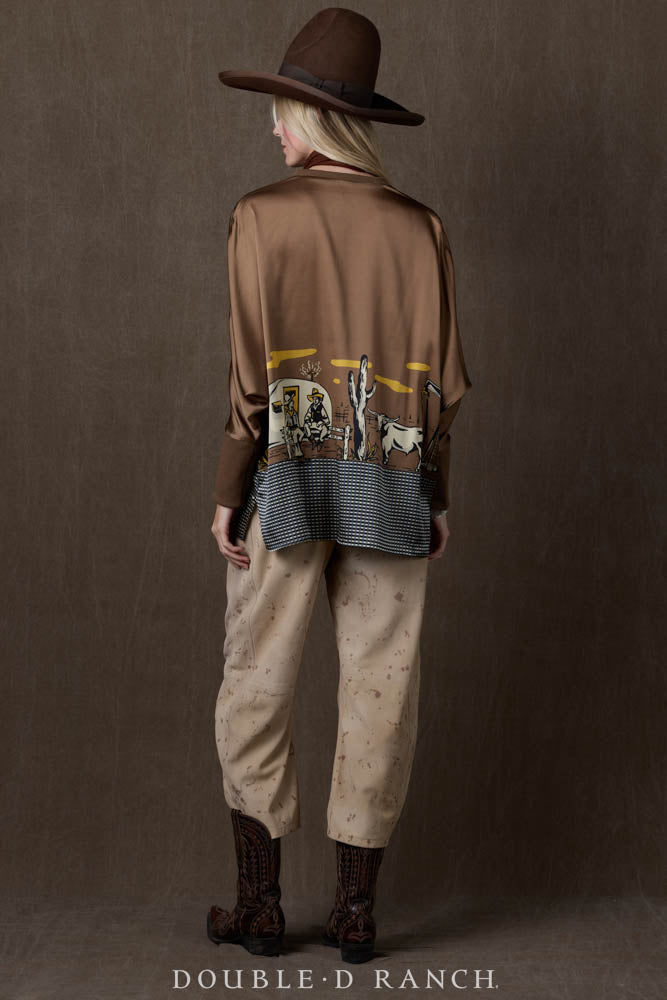 Double D Ranch Oil Camp Poncho