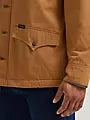 Men's Western Lined Canvas Barn Coat
