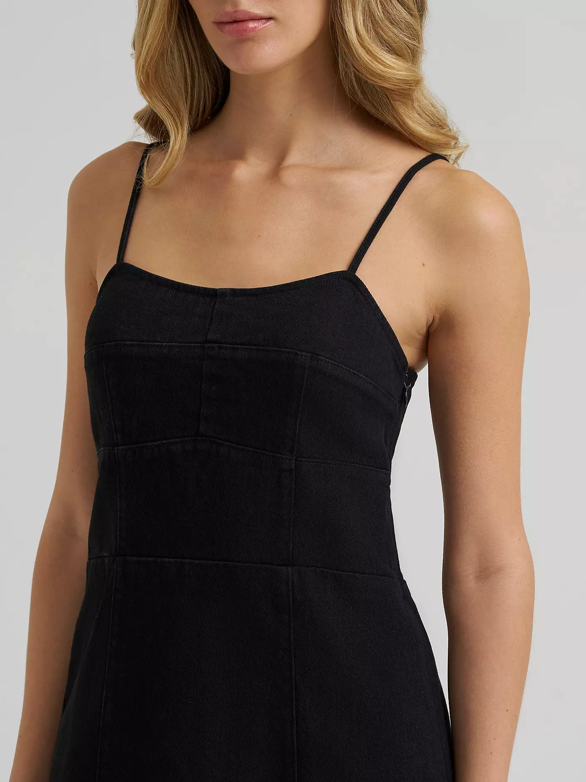 Wrangler Women's Denim Slit Front Maxi Dress