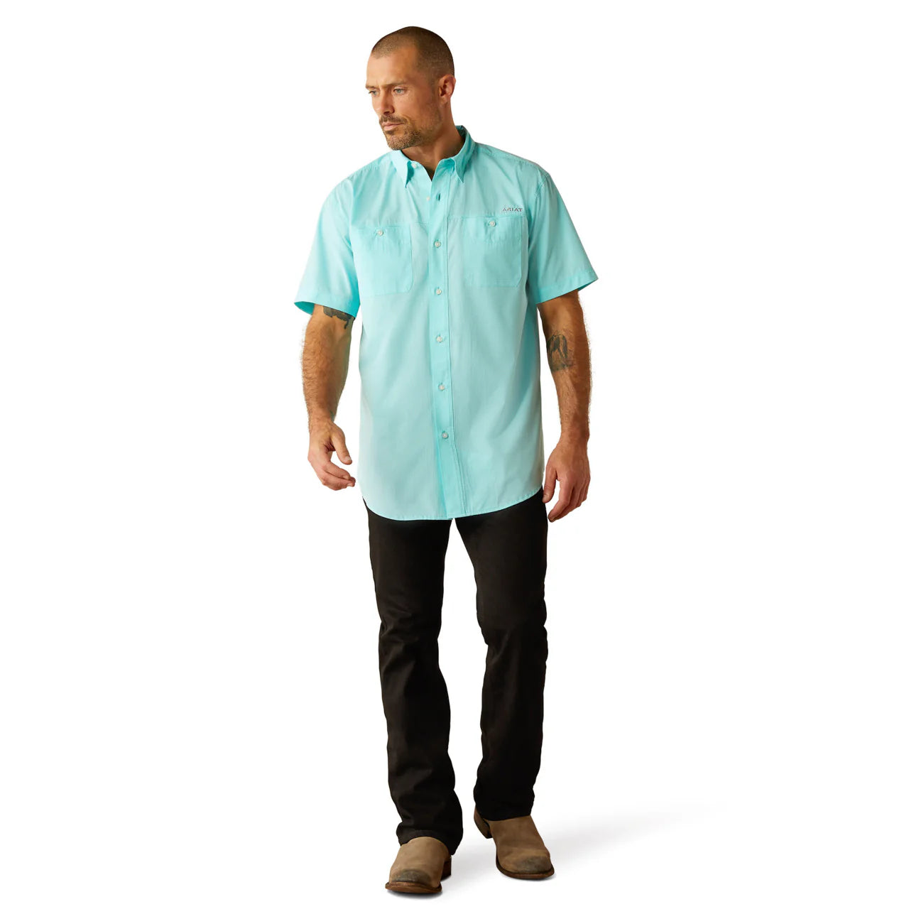 Ariat 360 Airflow Blue Radiance Classic Fit Shirt