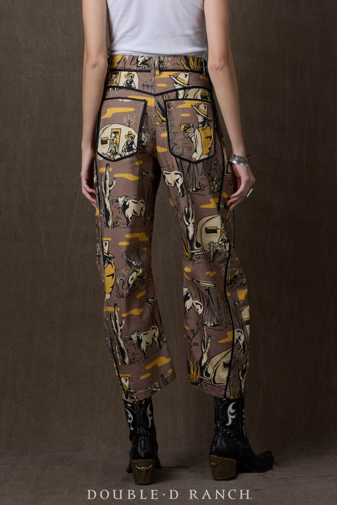 Double D Ranch Oil Camp Barrel Pant