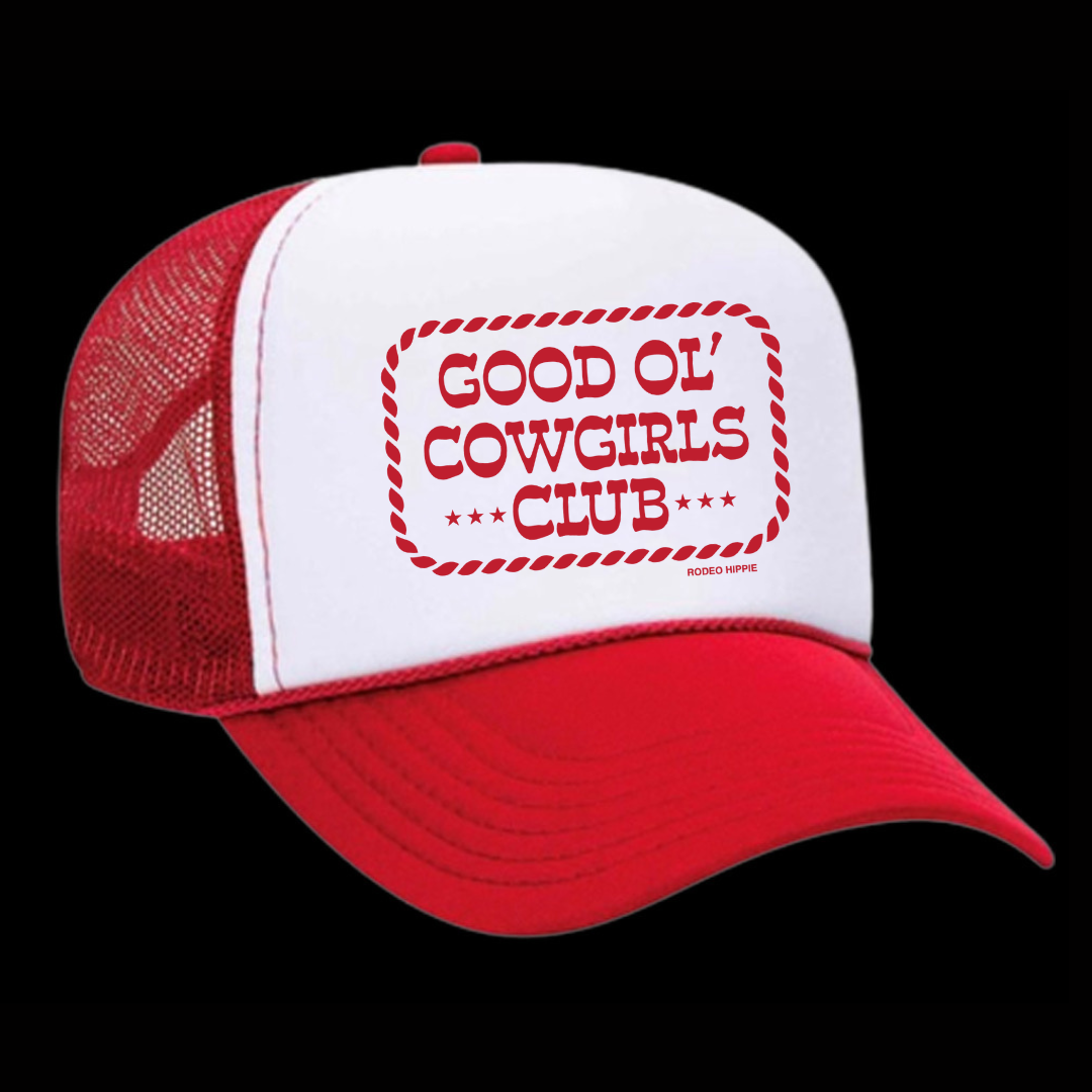 Good Ol' Cowgirls Club Trucker Hat