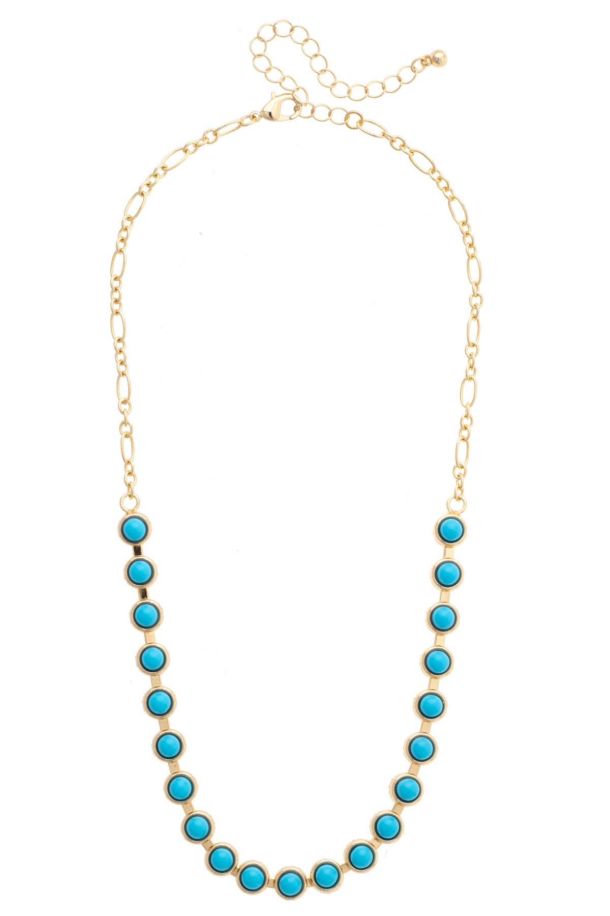 Canvas Style Albuquerque Half Linked Necklace