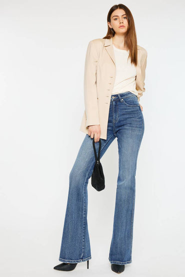 KanCan Luke High Rise Flared Jeans