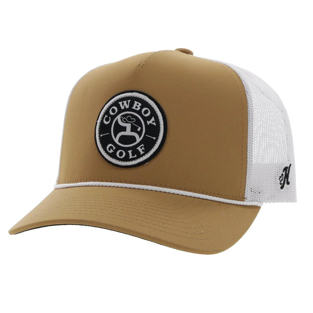 Hooey "Cowboy Golf" Tan & White Hat