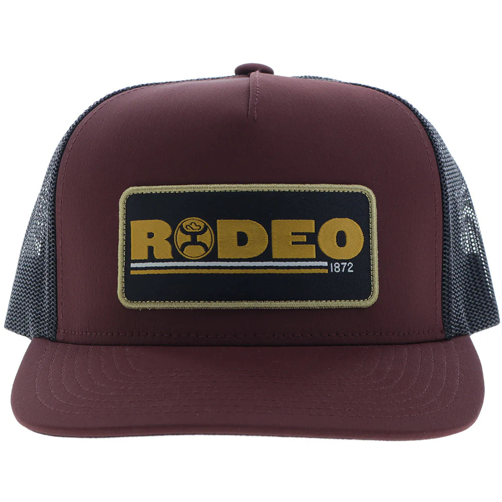 Hooey "Rodeo" Maroon & Black Hat
