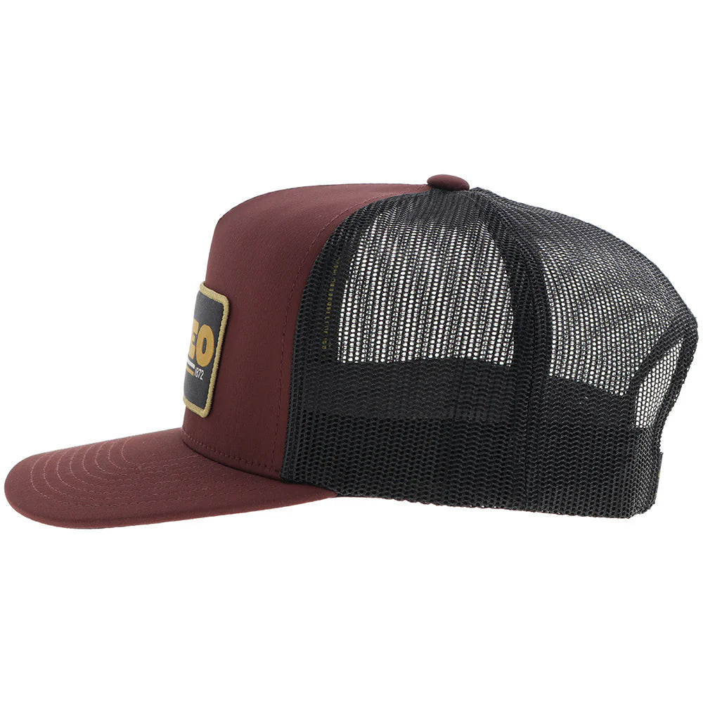 Hooey "Rodeo" Maroon & Black Hat