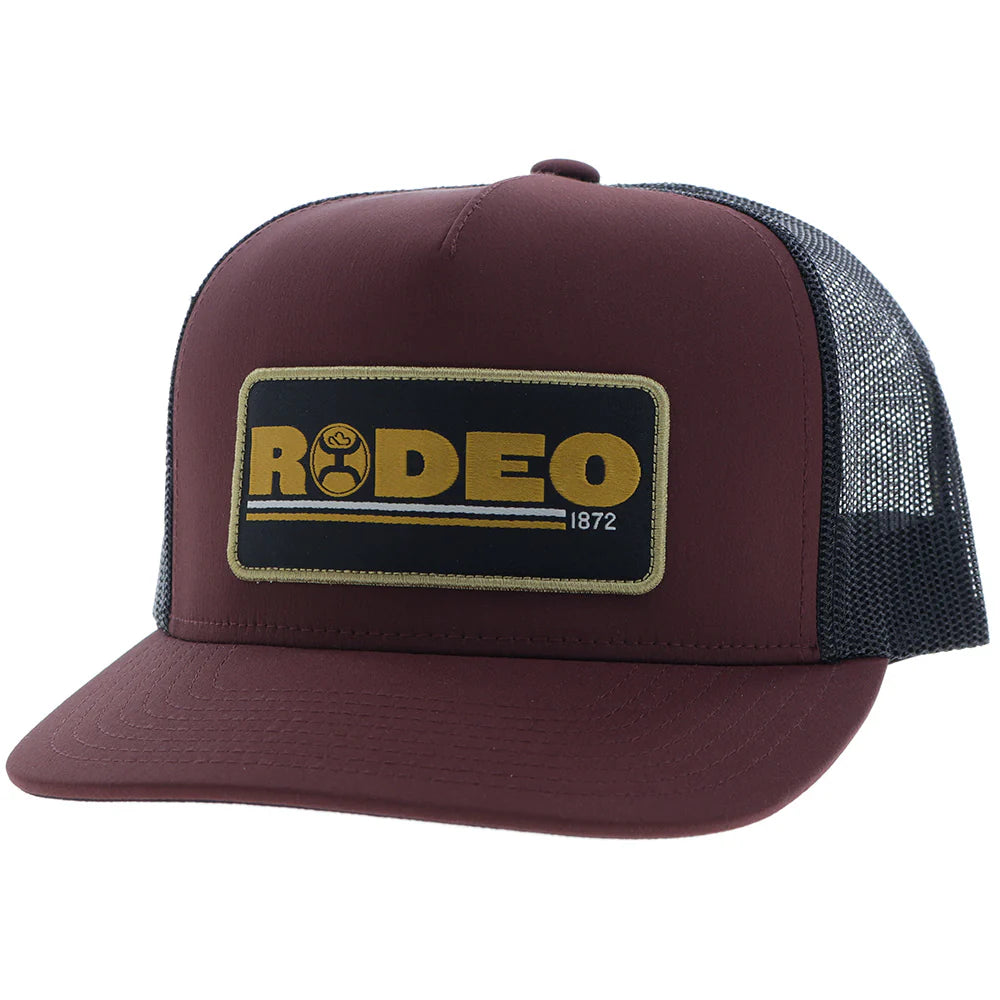 Hooey "Rodeo" Maroon & Black Hat