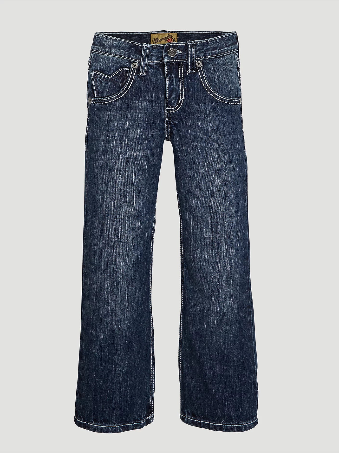 Wrangler 1042BWXCL Boy's 20X No. 42 Vintage Bootcut Slim Fit Jeans