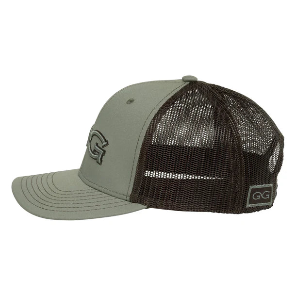 GameGuard Branded Chocolate MeshBack Stone Cap