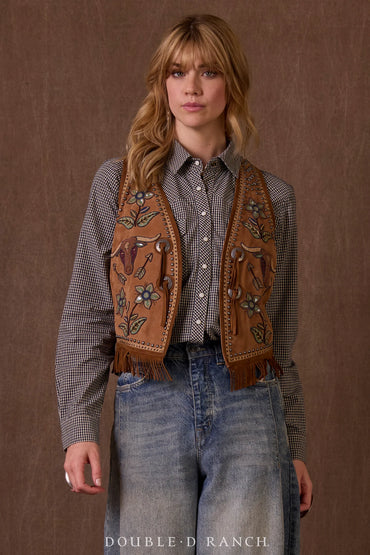 Double D Ranch Days of The Longhorn Vest