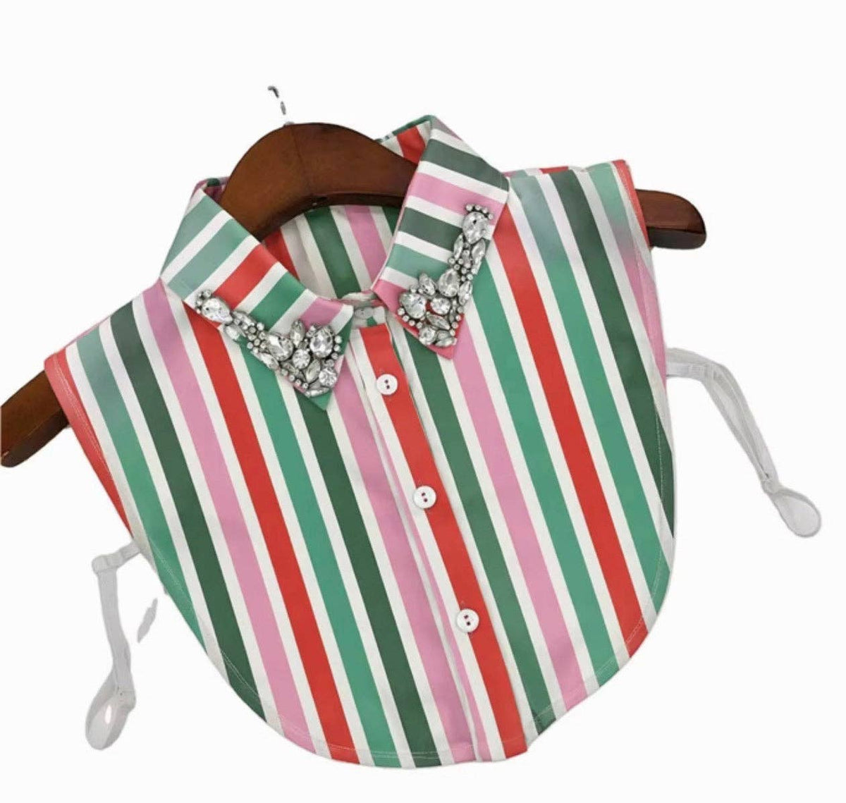 Festive Striped Collar