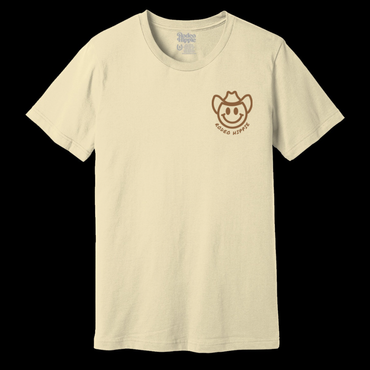 Natural Guest Check Tee