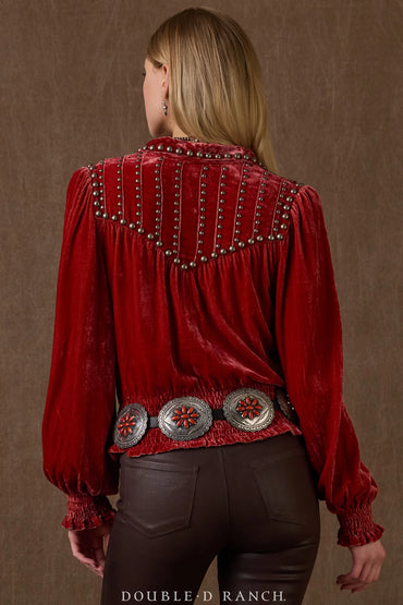 Double D Ranch Mahogany Etta Top