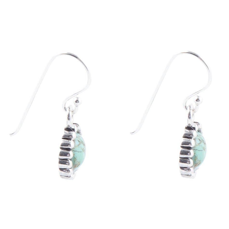 Barse Hope Floats Turquoise Earrings