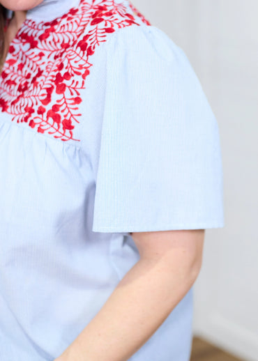 Layerz Clothing - The Denim Reece Top