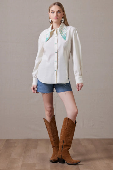 Double D Ranch Far Away Kid Blouse