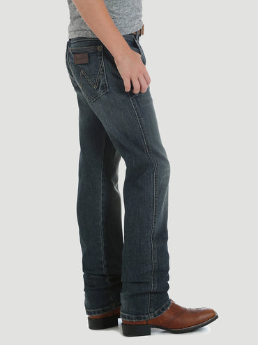 Wrangler 1088MWZJM Boy's Retro Slim Straight Jeans