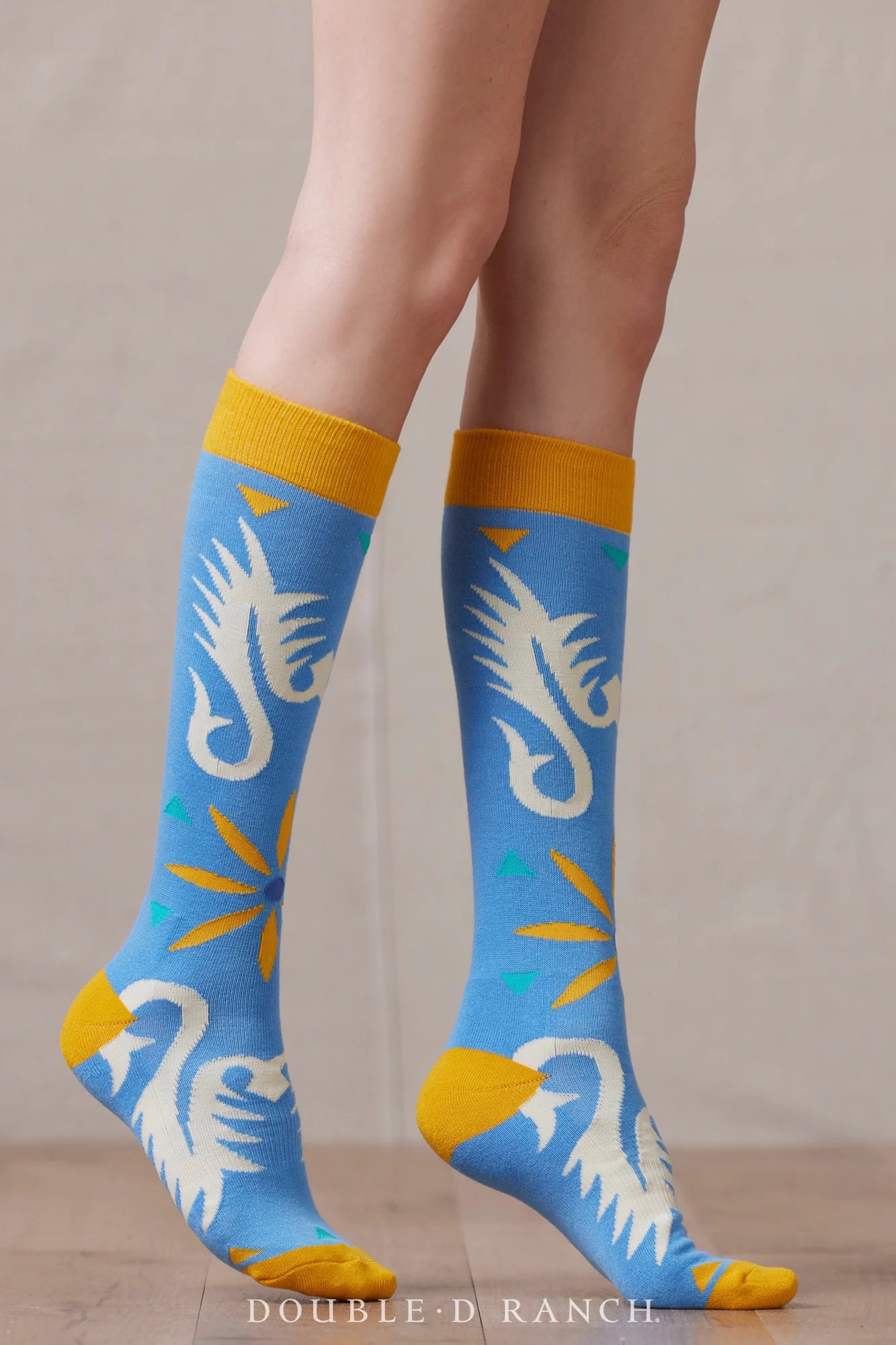 Double D Ranch Cowgirl Rising Socks