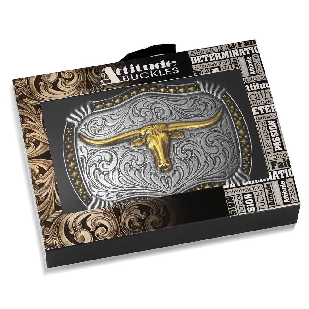 Montana Silversmith Longhorn Legacy Buckle