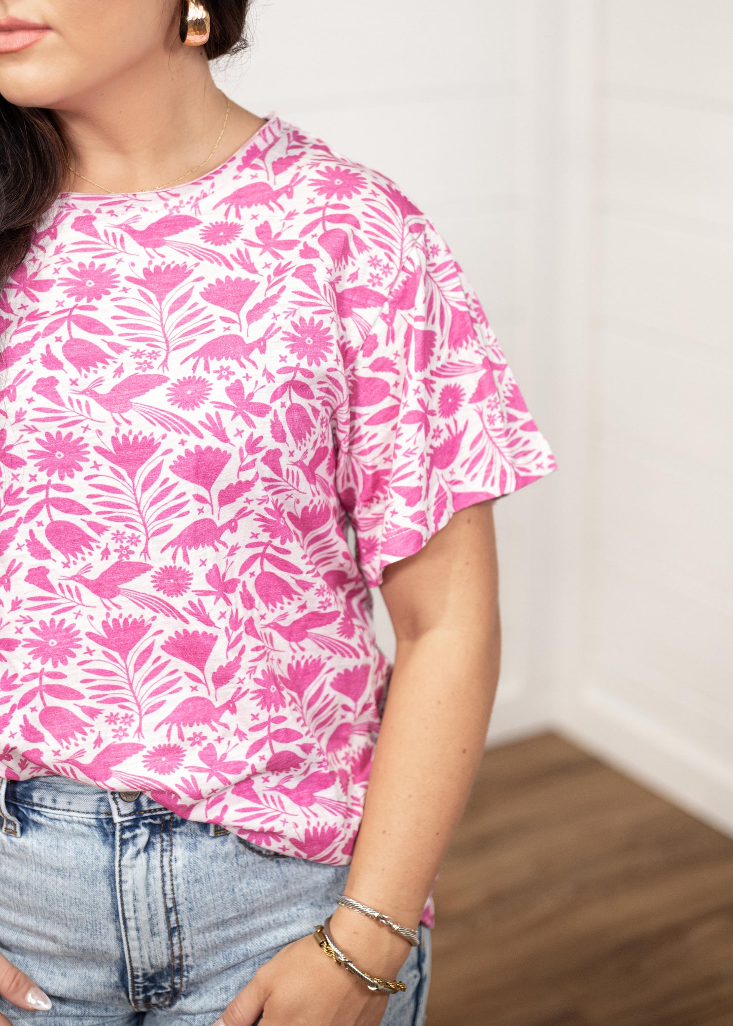 Layerz Clothing - Pink Otomi Basic Tee