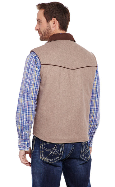 Cripple Creek MicroSuede Trip Wool Vest