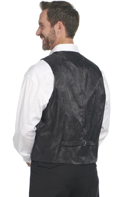 Circle S Black Mesquite Dress Vest