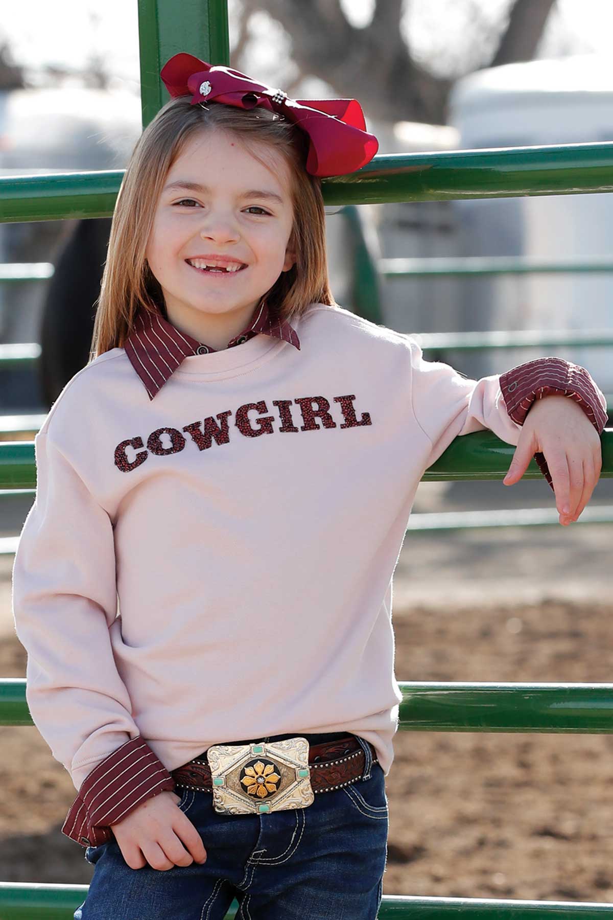 Cruel Denim Cowgirl Girl's Sweatshirt
