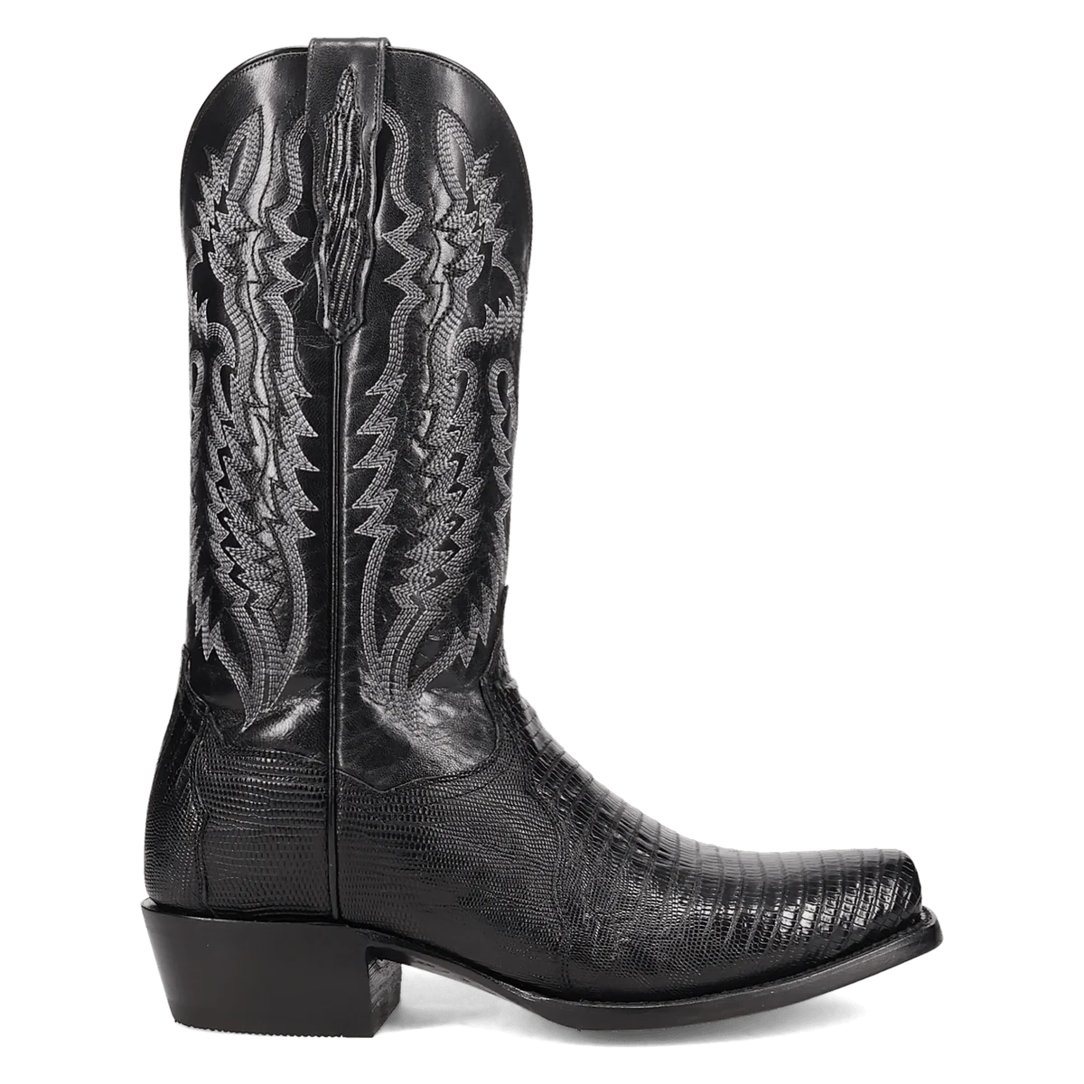 Dan Post Black Ringold Lizard Boots