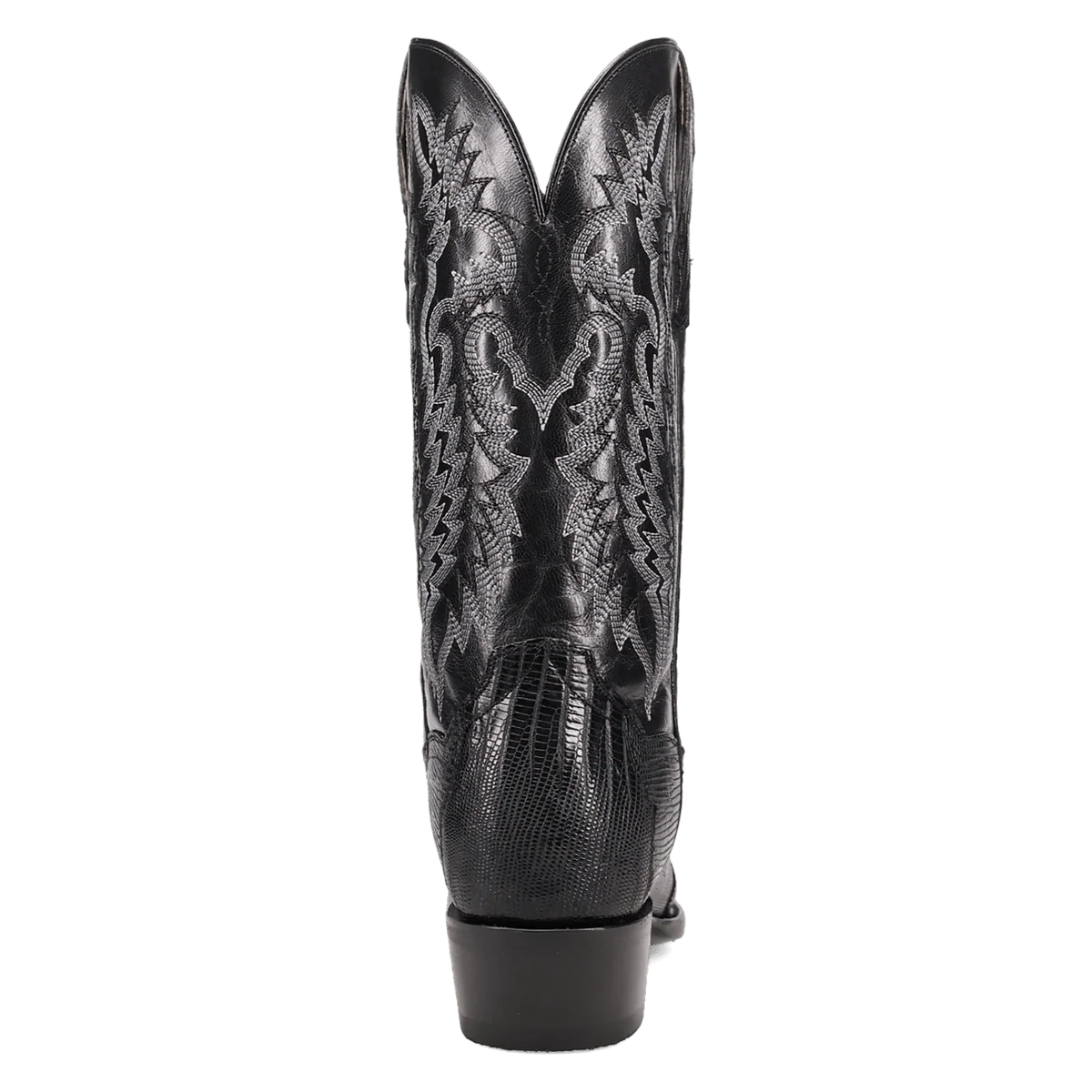 Dan Post Black Ringold Lizard Boots