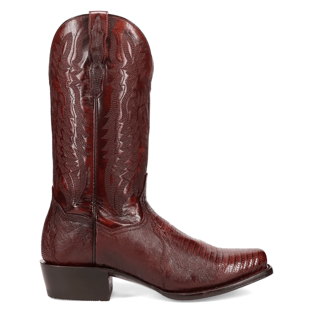 Dan Post Antique Tan Ringold Lizard Boots