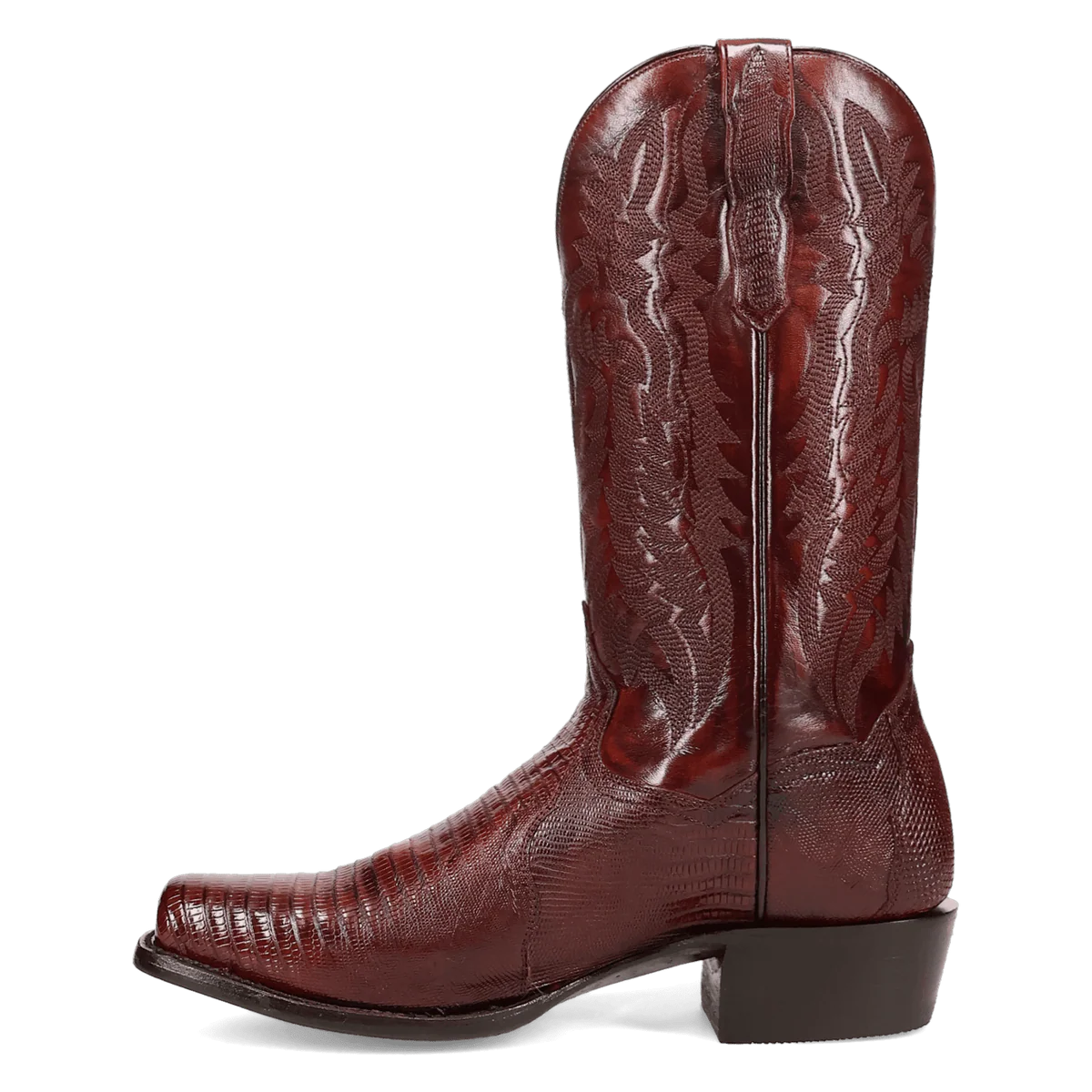 Dan Post Antique Tan Ringold Lizard Boots