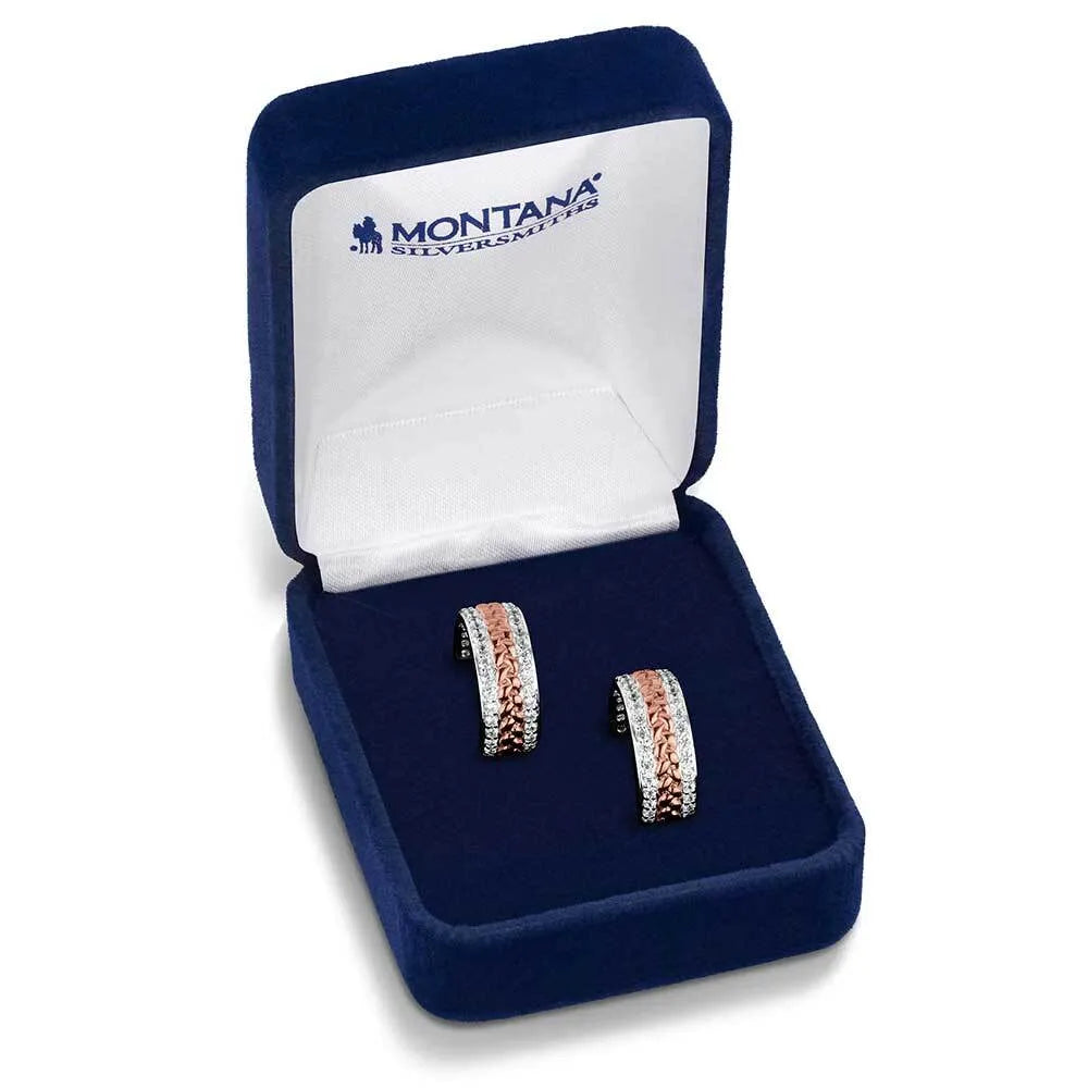 Montana Silversmith High Prairie Hoop Earrings