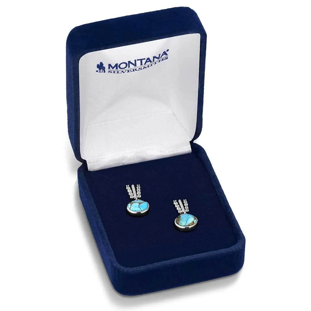 Montana Silversmith Trailing Turquoise Earrings